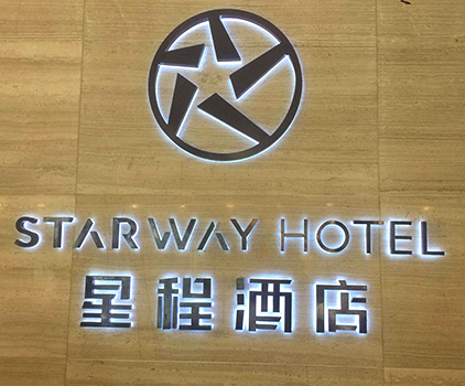 精品不銹鋼背光字